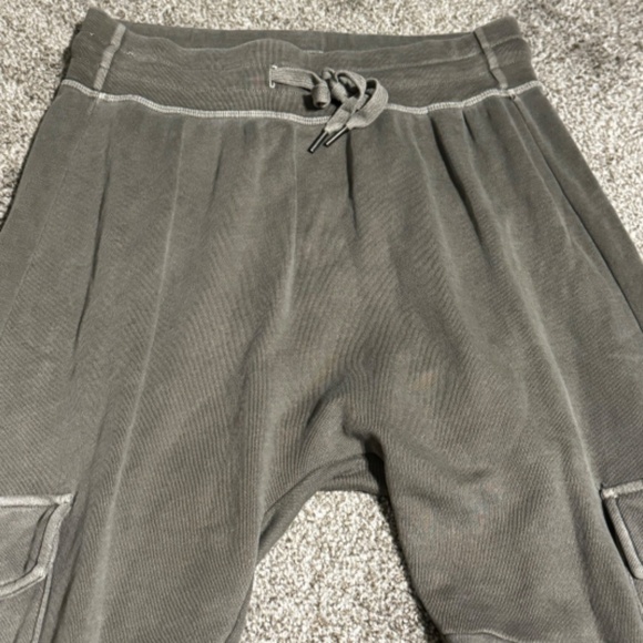 NSF Size Medium Sage Ellie Cargo Pocket Harem Sweatpants Joggers - Picture 3 of 9